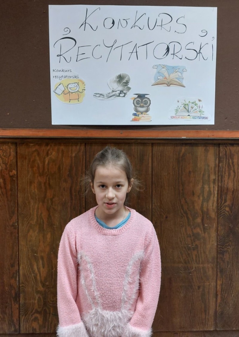 Szkolny Konkurs Recytatorski